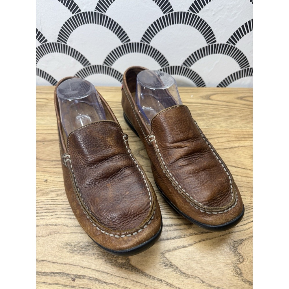 Footjoy Loafers Shoes Size‎ 10 M Brown Leather 79013 Driving Slip On Golf Casual